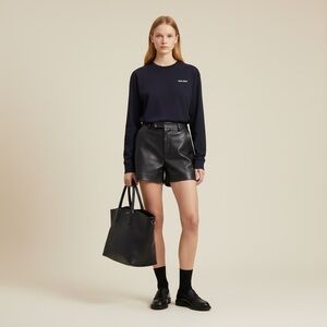 Miu Miu Long Sleeved Jersey T-shirt